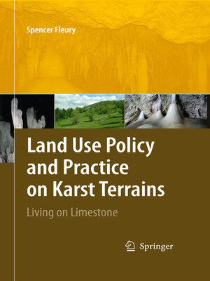 cover image of Land Use Policy and Practice on Karst Terrains